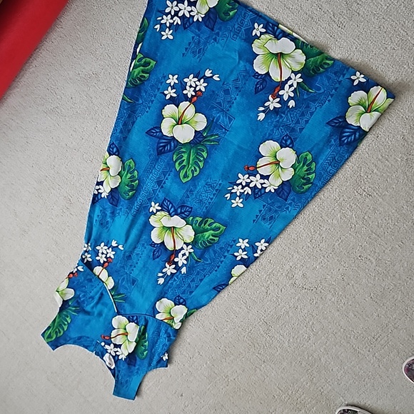 Vintage Royal Hawaiian long dress, Med - Picture 8 of 10